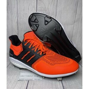 *NEW Men's 12 Adidas Ultraboost DNA 1.0 Dugout Talc Metal Baseball Cleats IH5210